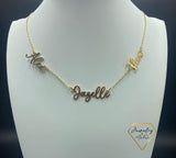 Three Names | Personalized Name Necklace