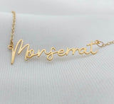 One letter | Personalized Name Necklace
